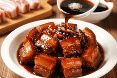 软烂入味传统红烧肉做法 炒糖色炖足1.5小时 焦香入味不腻口
