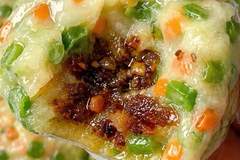 软糯豆角窝窝头：低卡饱腹的田园小确幸