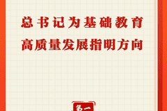 习近平总书记为基础教育高质量发展擘画新蓝图
