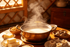 鄂尔多斯美食地图：从早茶到烤全羊的味蕾盛宴