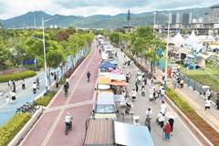 百余辆咖啡车集结滇池西岸 湖滨春城添夏日浪漫新地标