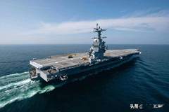 10万吨巨舰海试过关，2027年3月交付在望，福特级二号舰即将入列