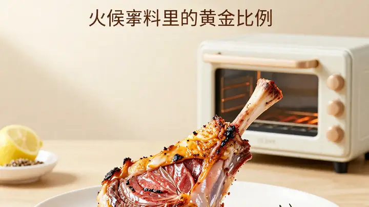 深夜炉火前，烤羊排香飘万里，老饕都懂这口焦脆