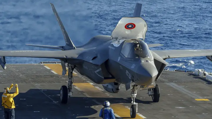 F-35B隐身战机服役以来坠机占比近半 美军又摔1架致超亿美元损失