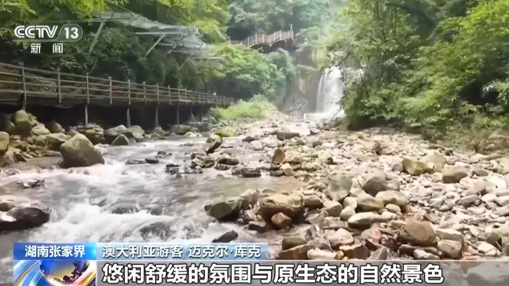 张家界大峡谷外籍游客占比超50%，国际化升级服务让夏日清凉之旅更尽兴