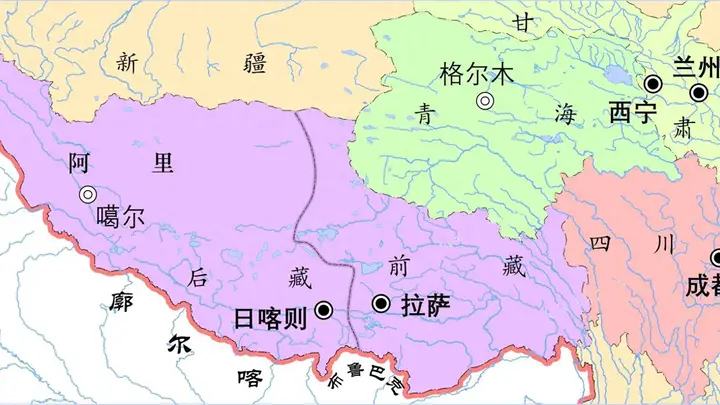清朝对青藏高原的切割，将康区大部划给四川，影响至今