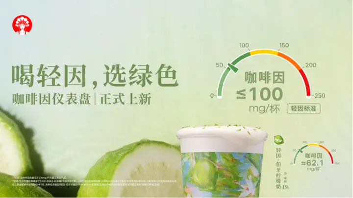 茶饮界有了“咖啡因仪表盘”,晚上喝什么不用再开盲盒
