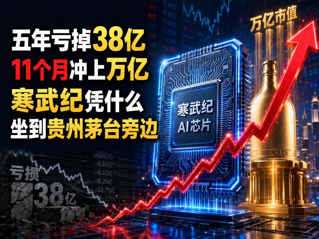 五年亏掉38亿的公司，11个月冲上万亿：寒武纪凭什么坐到贵州茅台旁边