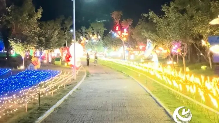 驻马店森语·园境智趣园夜间项目正式启动 夜游新去处添色彩