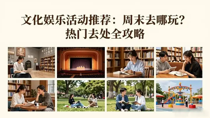 文化娱乐活动推荐:周末去哪玩?热门去处全攻略