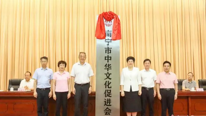 广西南宁市中华文化促进会揭牌成立