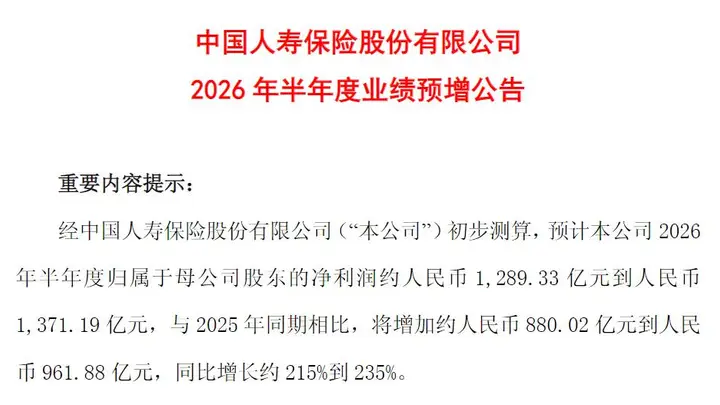 爆赚千亿！深度绑定科创行情的中国人寿，正经历最极致的业绩过山车