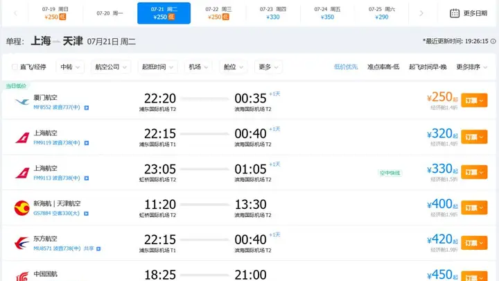 暑假机票一片暴跌!都改新能源自驾了?机票各种二三百!还都是热门目的地