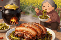 老坛酸香蒸透的那碗扣肉