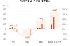 高德红外:预计上半年归母净利润同比增长601.93%-701.41%