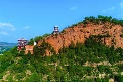 甘泉旅行亮点：雨岔丹霞与劳山清凉林海，还有贡水古泉与秦直道遗迹