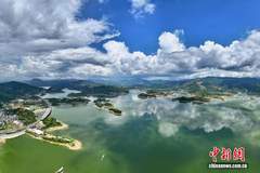 福建古田：翠屏湖畔风光美