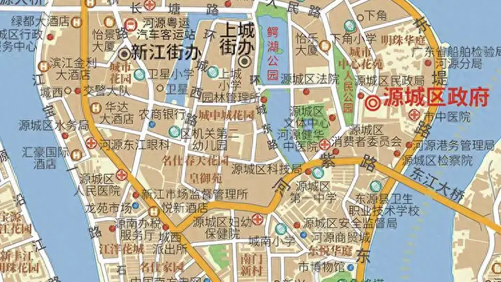 广东河源有三面环江的老城，去逛太平古街，交通便利有4个高铁站