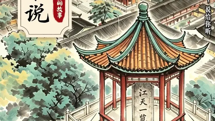 镇江文旅说丨金山“江天一览”四字大小不一，背后故事太妙了