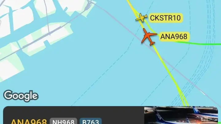 上海飞东京航班近撞羽田机场 空中防撞系统介入化险 涉事检查机TCAS未启动
