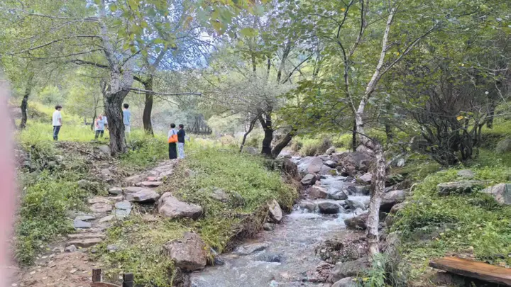 忻府区道东沟风景区成热门旅游打卡地