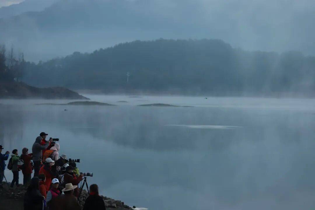 晨雾里的天堂湖——罗田九资河拍摄散记之三