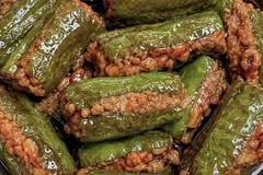 虎皮青椒卷虾滑：一口爆汁的惊喜