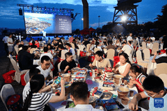千人海鲜火锅盛宴点燃马尾船政文化园 八闽美食嘉年华启幕