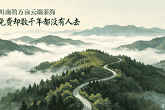 川南天宫山万亩云端有机茶海 免费坐拥千年古茶树与高山好茶基底