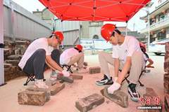新绛古建修缮志愿者营落地泉掌村 躬身守护千年历史文脉展青春力量