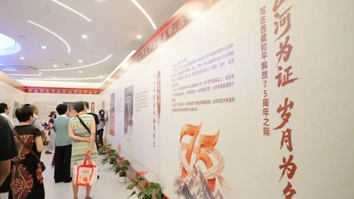 雪域风情进沪:市民“家门口”共庆西藏和平解放75周年