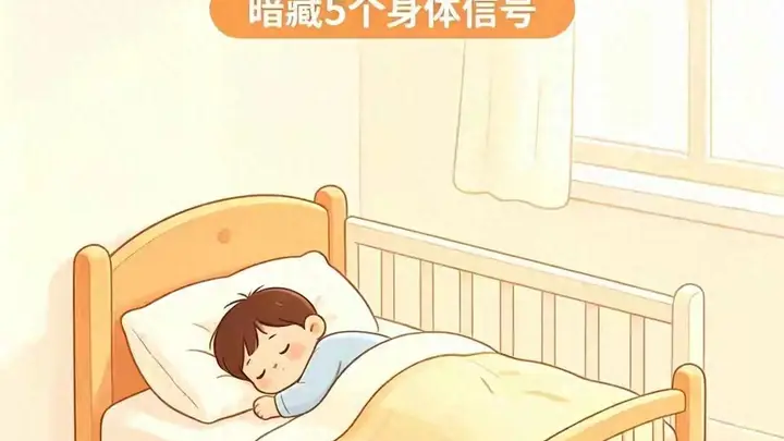 孩子睡觉满床滚藏真相 五大信号藏着成长关键