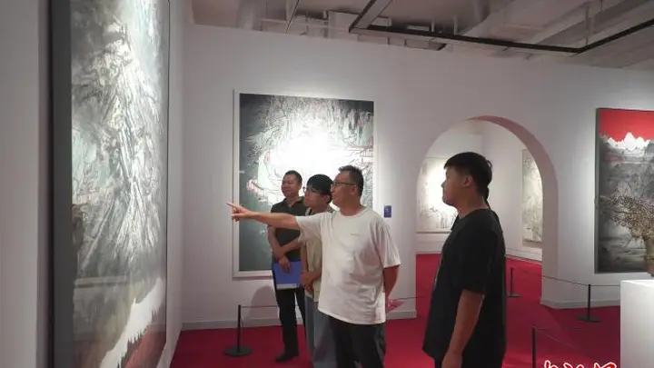 第八届全国青年美术作品展览(河北巡展)在河北美术学院举行