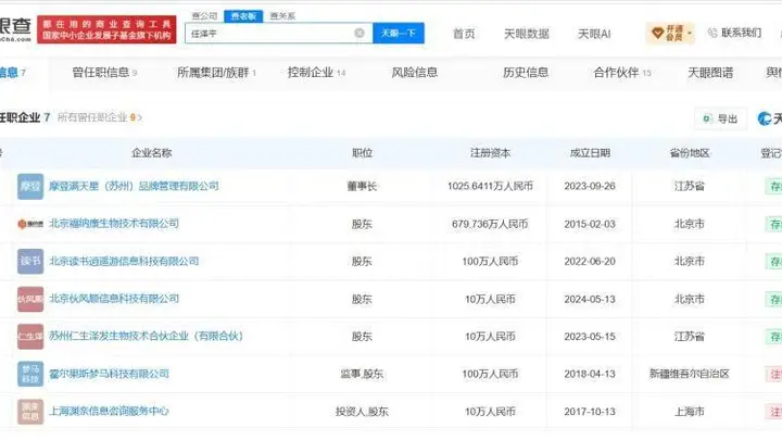 任泽平名下7家企业曝光,回应“爆仓巨亏”:方向正确才能穿越周期