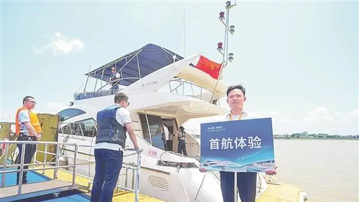 番禺开通三条新游艇航线 打造大湾区一流游艇产业示范区