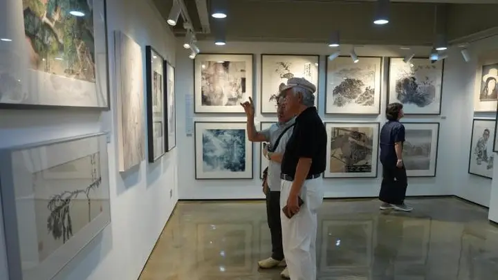中国国家画院国际艺术对话展在韩国启幕 传递东方艺术深层意蕴与文化价值