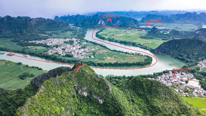 徐霞客笔下的左江盛景 粤西游日记扶绥段实景看点十足
