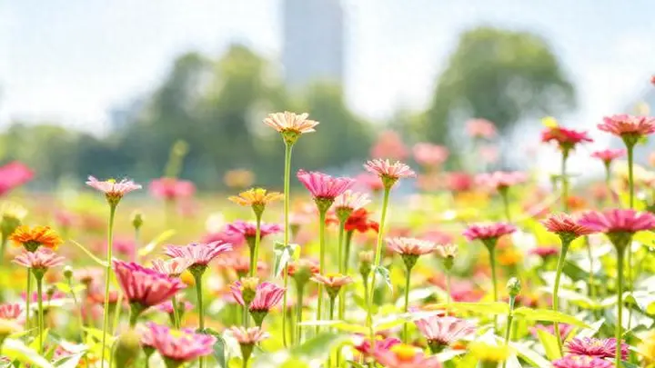 北京通州潞邑花海邀你打卡花间云趣乐园，遛娃、观影、拍大片
