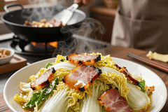 腊肉炒白菜：冬日里最动人的咸香与清甜