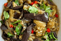 凉拌茄子（家常少油版，软糯入味）
