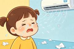 空调一开，娃就喷嚏不断？当心！凉爽背后藏着过敏“元凶”