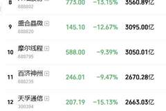 黑色星期五来袭！双创大跌8%，中际旭创、兆易创新等40多只科技龙头跌超10%，陈果：最差是2015年模式，后面有暴力反弹