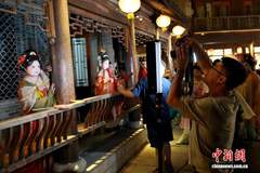 河南洛阳:洛邑古城夜游热