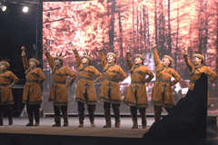 民族文艺汇演在呼玛县精彩上演