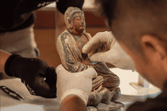 流失古代彩塑回乡,集结“真容归兮”