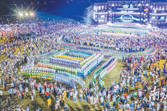 万人共舞!2026海南欢乐节调声大展演精彩上演