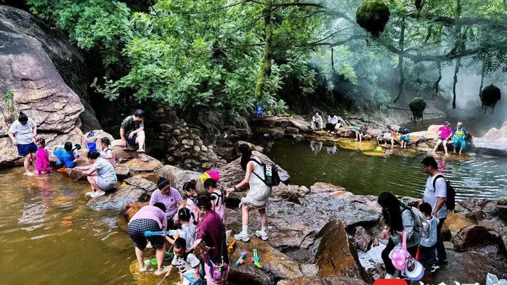 茉莉花开|连云港云台山景区:盛夏寻清凉,亲子欢乐正当时