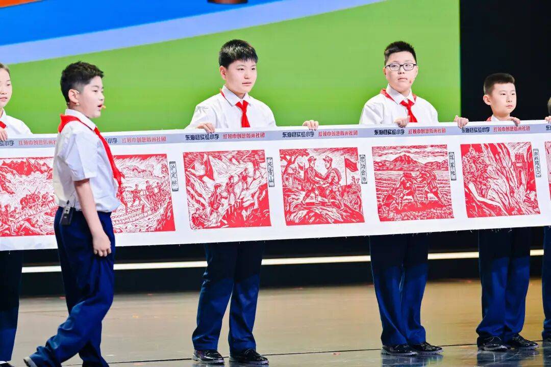 榜样的力量｜东海县实验小学和平路校区红领巾创想版画社团